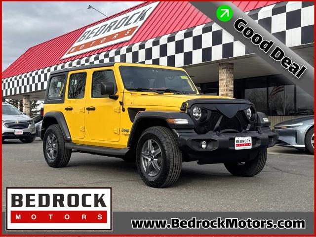 2019 Jeep Wrangler Unlimited Sport 4x4 for sale in Blaine, MN