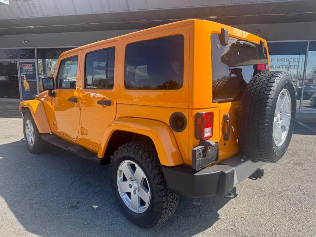 2012 Jeep Wrangler Unlimited Sahara