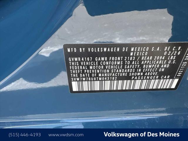 2026 Volkswagen Jetta SE
