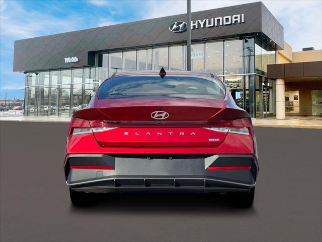 2026 Hyundai Elantra Hybrid Blue