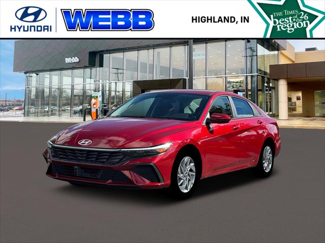 2026 Hyundai Elantra Hybrid Blue for sale in HIGHLAND, IN