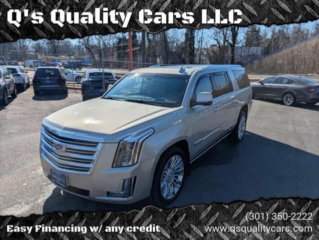 2016 Cadillac Escalade ESV Platinum for sale in Capitol Heights, MD