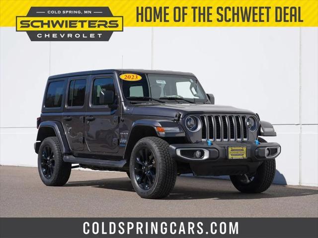 2023 Jeep Wrangler 4xe Sahara 4x4 for sale in Cold Spring, MN