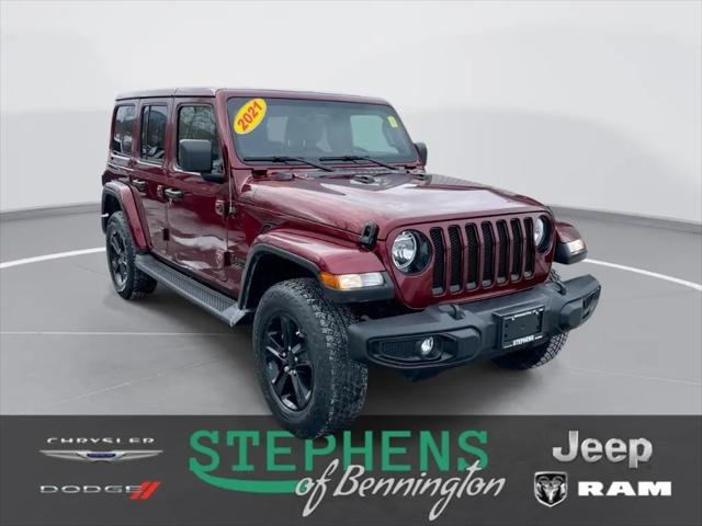 2021 Jeep Wrangler Unlimited Altitude for sale in Bennington, VT