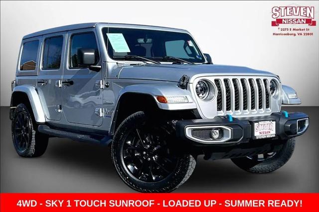 2023 Jeep Wrangler 4xe Sahara 4x4 for sale in Harrisonburg, VA