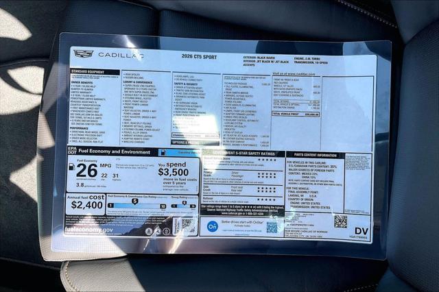 2026 Cadillac CT5 Sport