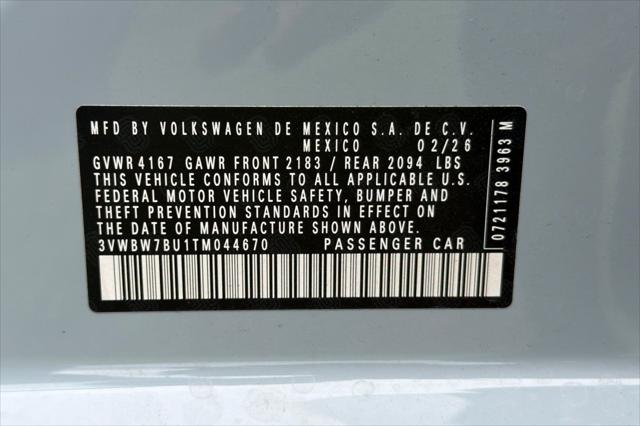 2026 Volkswagen Jetta Sport
