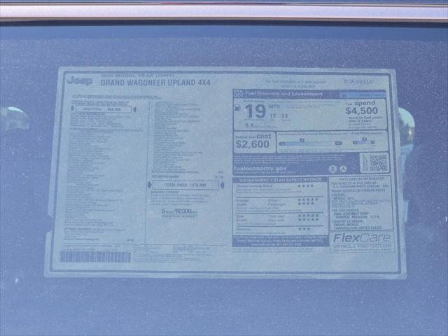 2026 Jeep Grand Wagoneer Upland