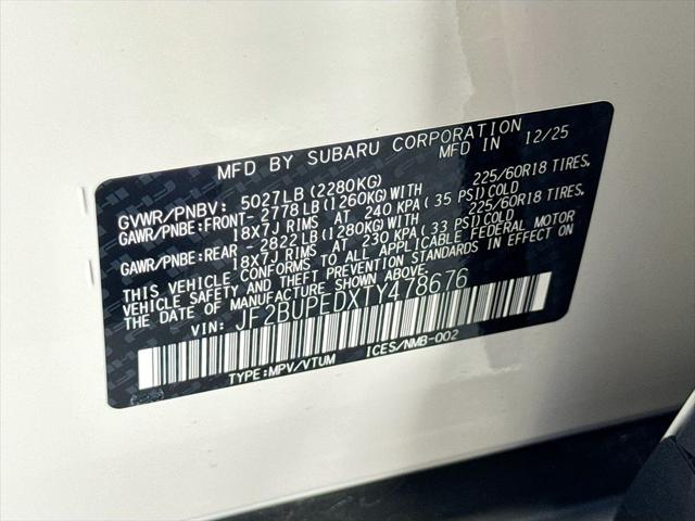 2026 Subaru Outback Touring