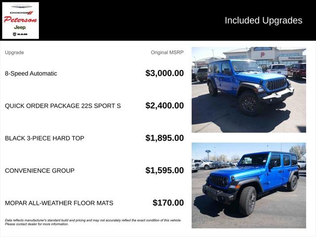 2026 Jeep Wrangler 4-Door Sport S 4x4