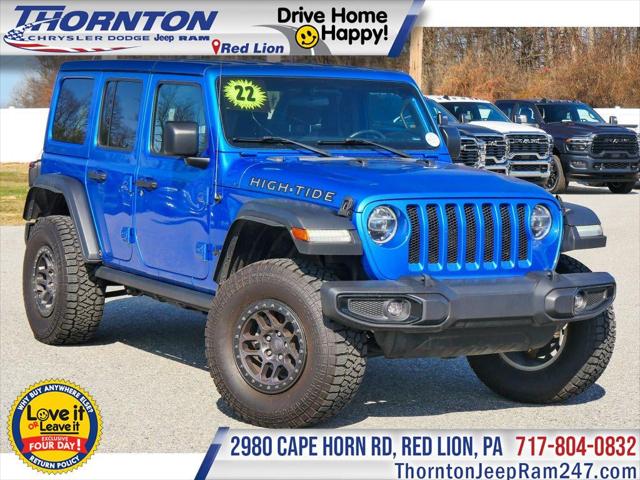 2022 Jeep Wrangler Unlimited High Tide 4x4