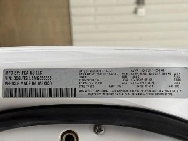 2021 Jeep Ram 2500 Tradesman Crew Cab 4x4 8' Box