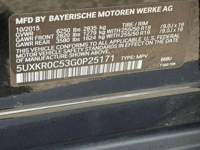2016 BMW X5 xDrive35i