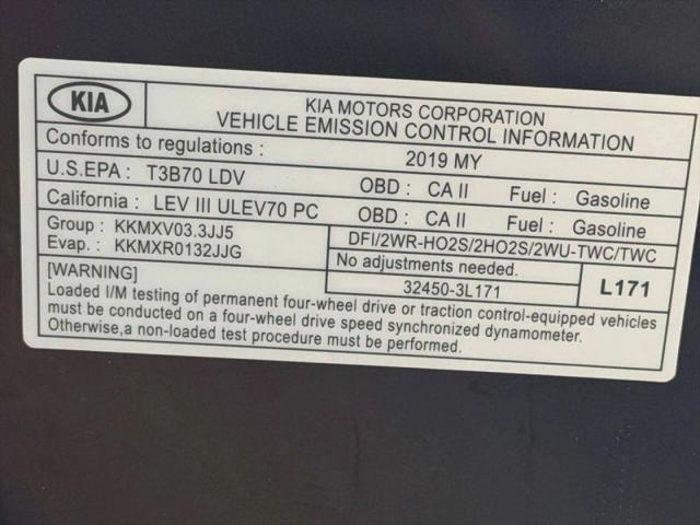 2019 Kia Sorento 3.3L SX