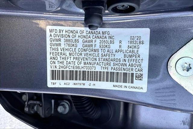 2020 Honda Civic Sedan