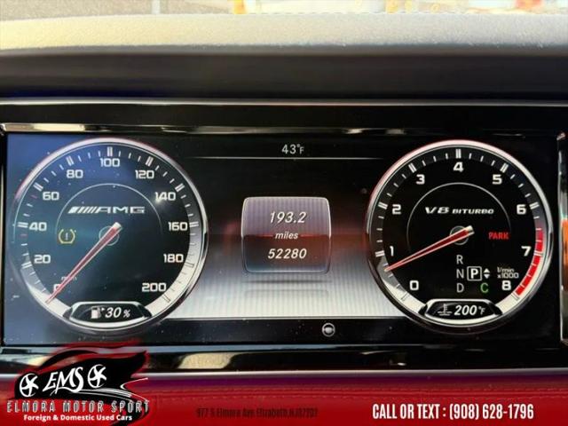 2016 Mercedes-Benz AMG S 63 4MATIC