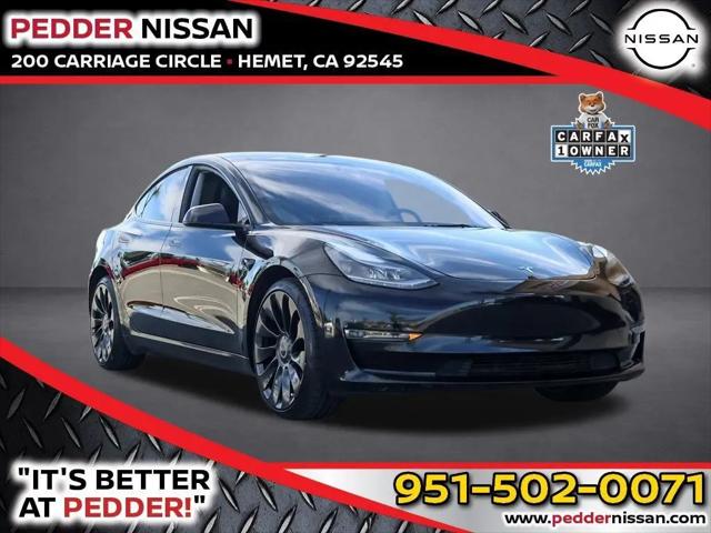 2023 Tesla Model 3 Performance Dual Motor All-Wheel Drive for sale in Hemet, CA