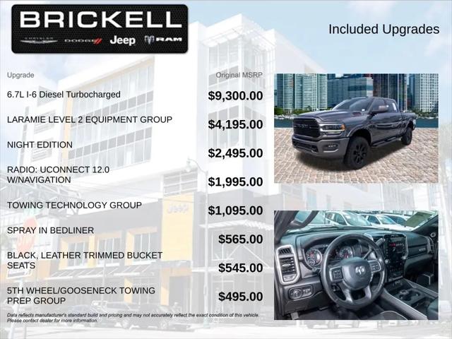 2020 Jeep Ram 2500 Laramie Crew Cab 4x4 6'4" Box