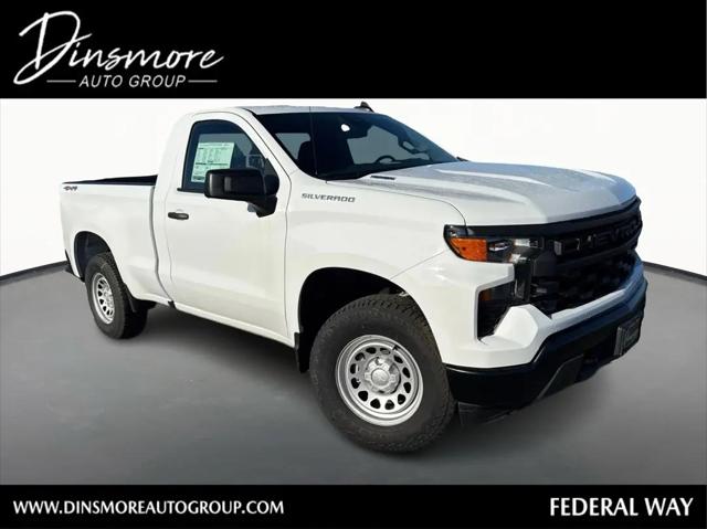 2026 Chevrolet Silverado 1500 4WD Regular Cab Standard Bed WT for sale in Federal Way, WA