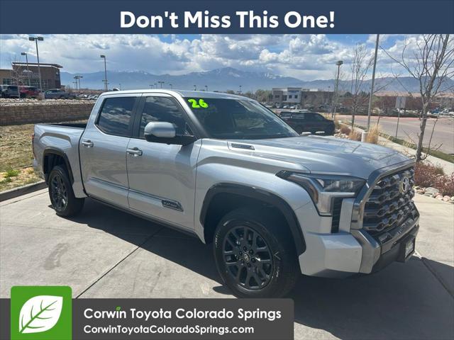 2026 Toyota Tundra Platinum Hybrid CrewMax 5.5' Bed for sale in Colorado Springs, CO