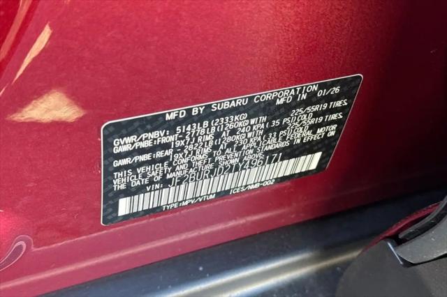 2026 Subaru Outback Touring XT