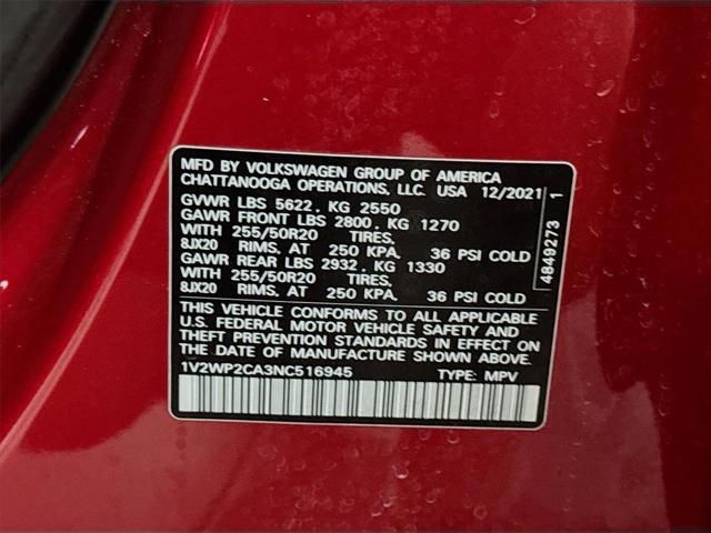 2022 Volkswagen Atlas 2.0T SE w/Technology