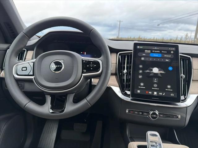 2026 Volvo XC90 Plug-In Hybrid Plus, T8 AWD, Electric/Gasoline, Bright, 6 Seats