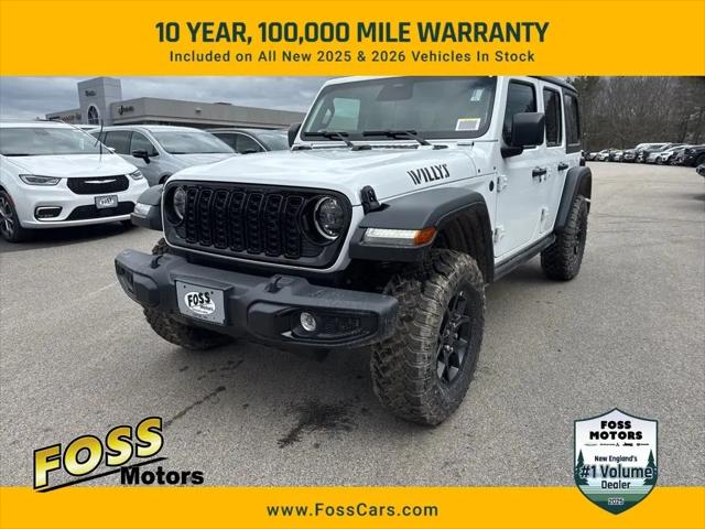 2026 Jeep Wrangler Willys for sale in Exeter, NH