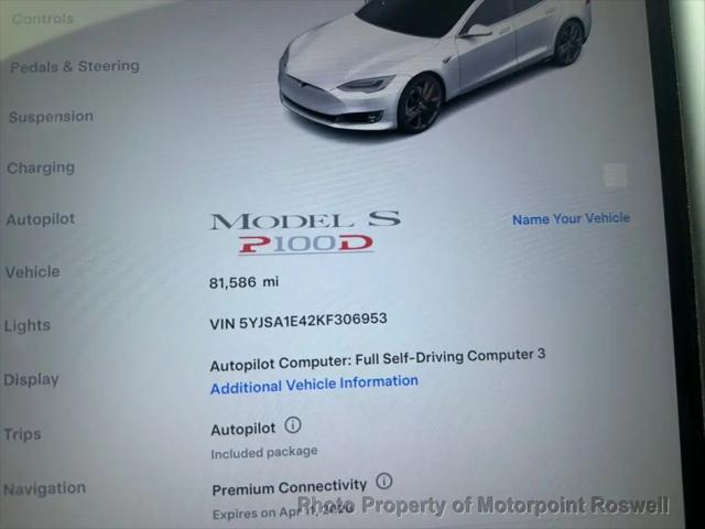 2019 Tesla Model S P100D