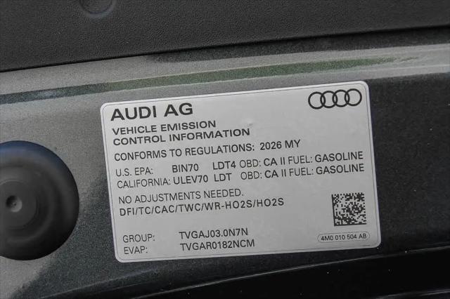 2026 Audi Q8 Premium Plus 55 TFSI quattro Tiptronic