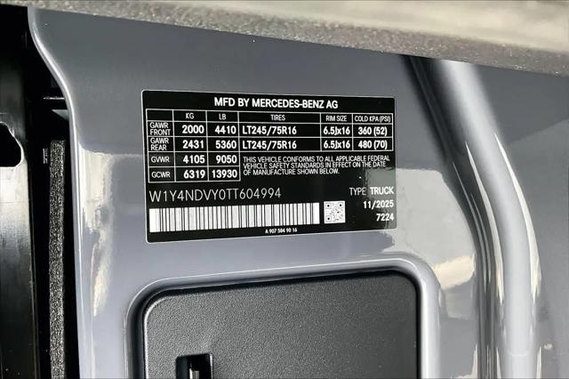 2026 Mercedes-Benz Sprinter 2500 High Roof 4-Cyl Diesel HO