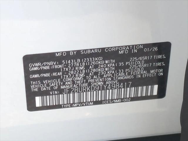 2026 Subaru Outback Wilderness