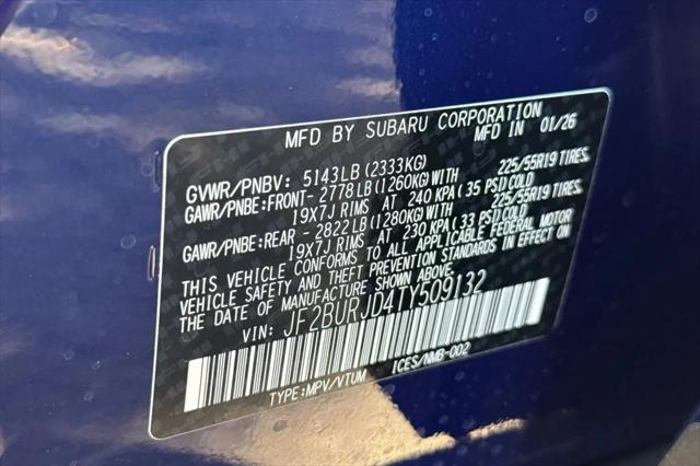 2026 Subaru Outback Touring XT