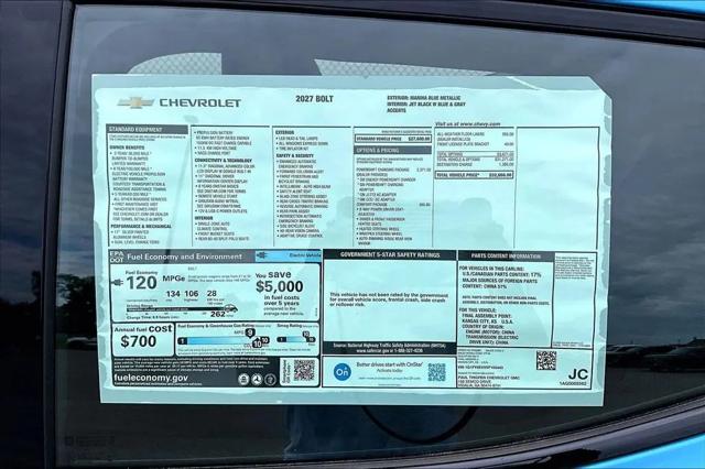 2027 Chevrolet Bolt LT FWD