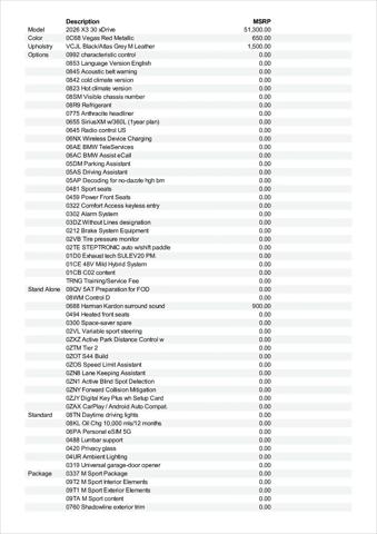 2026 BMW X3 30 xDrive