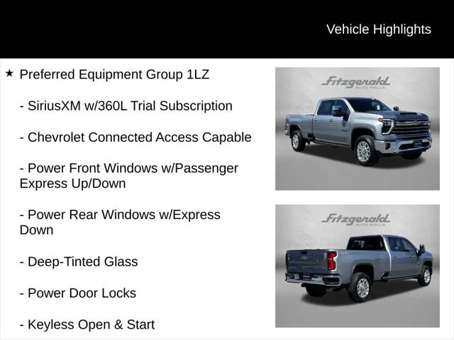 2025 Chevrolet Silverado 3500HD 4WD Crew Cab Long Bed LTZ