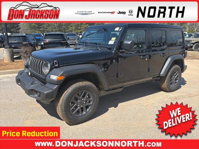 2026 Jeep Wrangler 4-Door Sport S 4x4 for sale in Cumming, GA