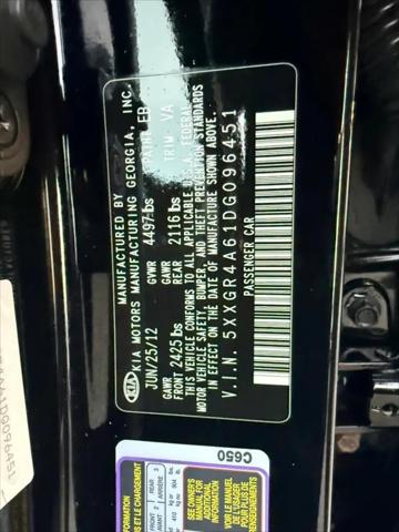 2013 Kia Optima SX