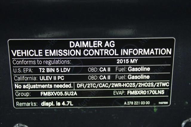 2015 Mercedes-Benz S 550 S 550