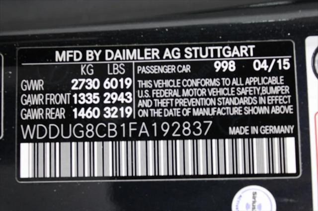 2015 Mercedes-Benz S 550 S 550