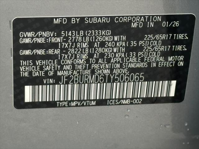 2026 Subaru Outback Wilderness