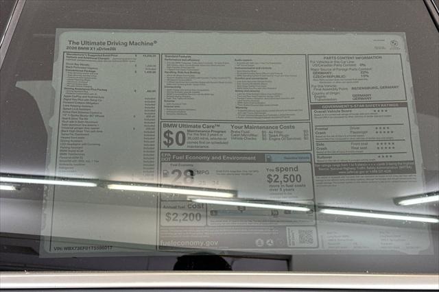 2026 BMW X1 xDrive28i