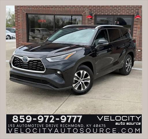 2022 Toyota Highlander Hybrid XLE for sale in Richmond, KY