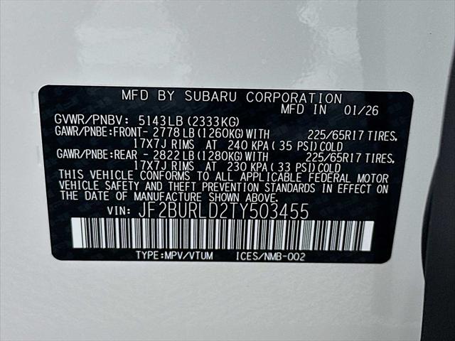 2026 Subaru Outback Wilderness