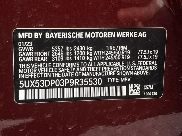 2023 BMW X3 xDrive30i