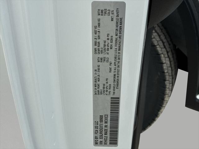 2026 Ram ProMaster 2500 Cargo Van Tradesman High Roof 159" WB w/Pass Seat