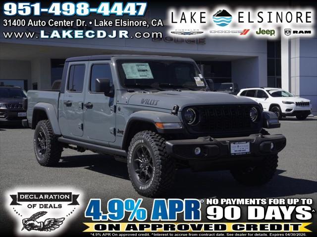 2026 Jeep Gladiator GLADIATOR WILLYS 4X4