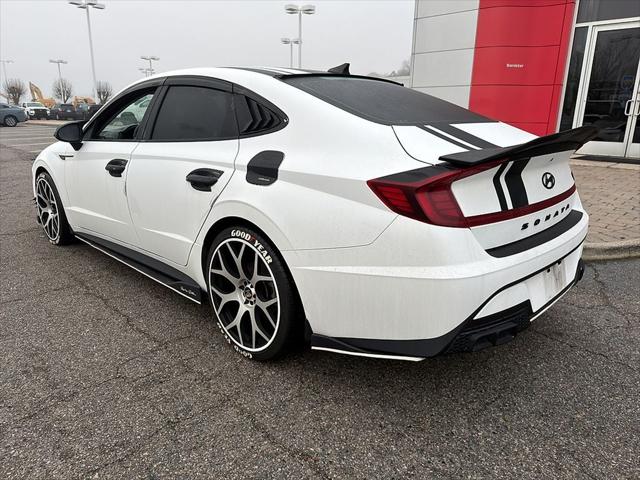 2023 Hyundai Sonata Hybrid Blue