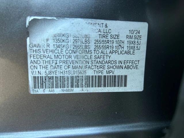 2025 Acura MDX Standard