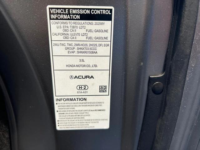 2025 Acura MDX Standard